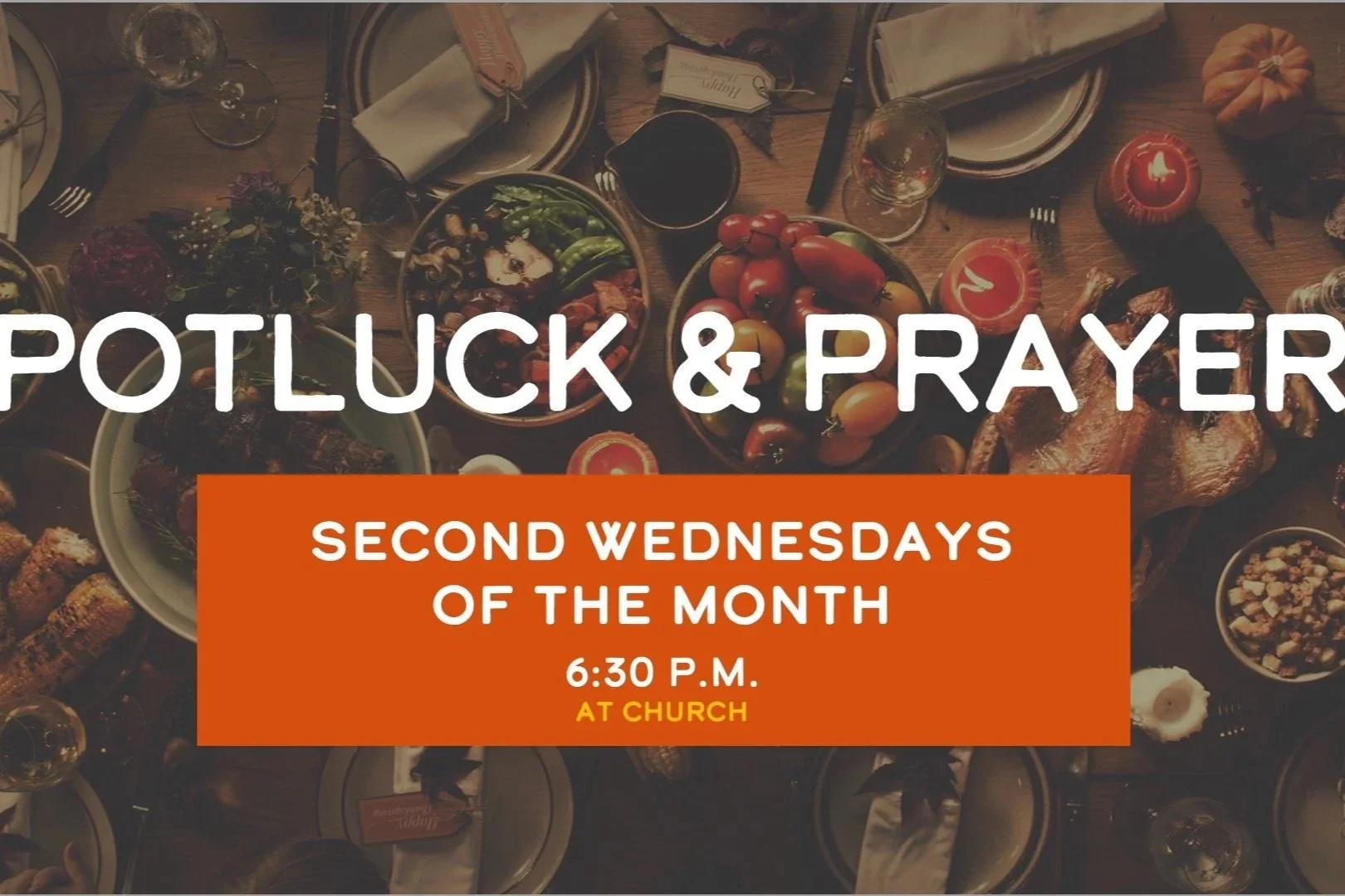 Potluck & Prayer