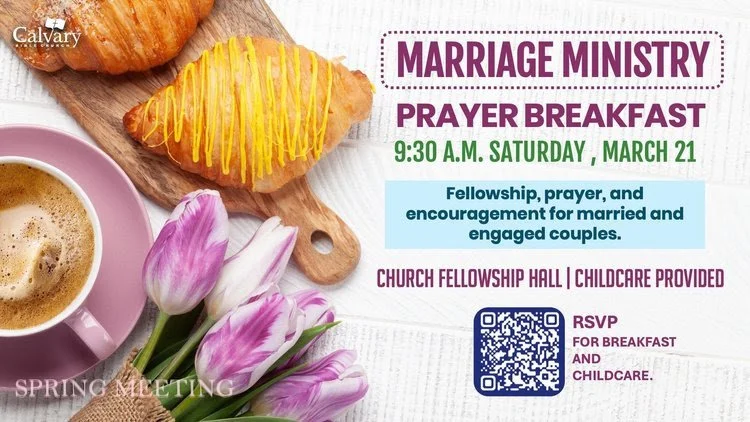 Marriage Ministry Prayer Breakfast