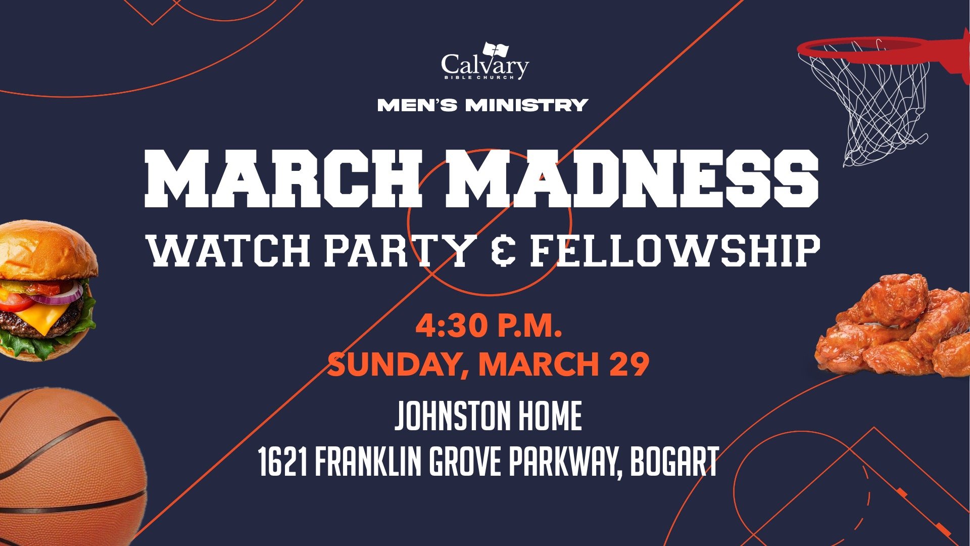 Men's Ministry March Madness Watch Party