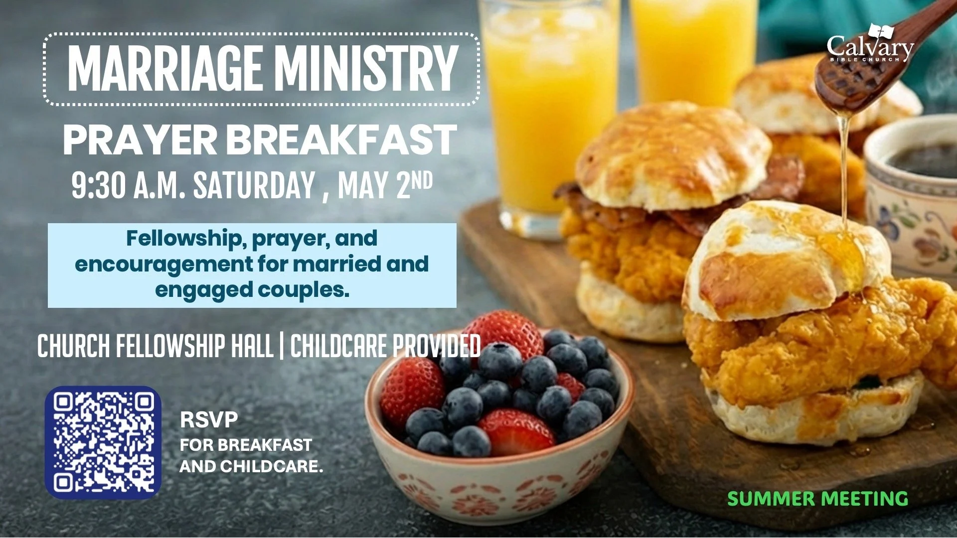 Marriage Ministry Prayer Breakfast
