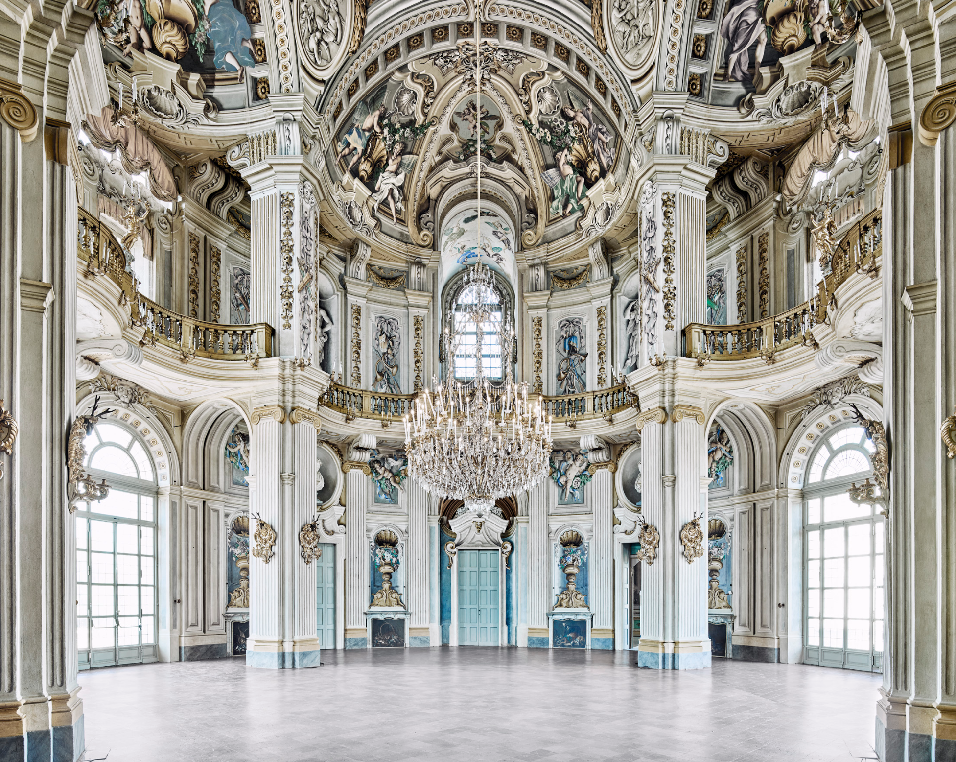 DAVID BURDENY, Rotunda, Italy Archival Pigment Print, 44 in. x 55 in.