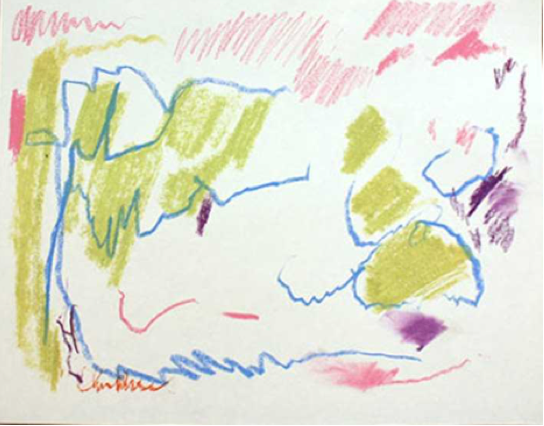Paul Chidlaw Mixed Media Drawing #16 Mixed Media 11x14 in.