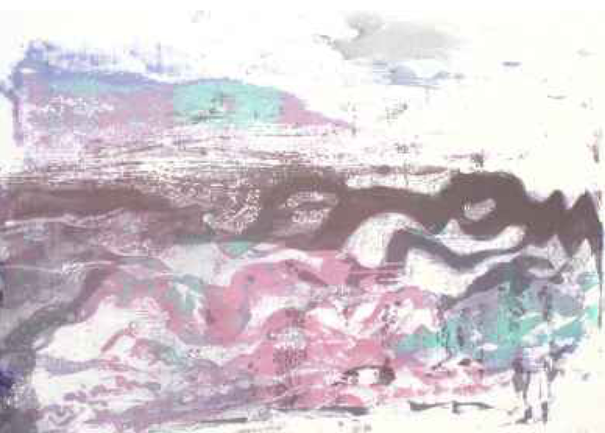 Paul Chidlaw, Numbered Print (Original) #4 of 5 Original Print 19x25 in.