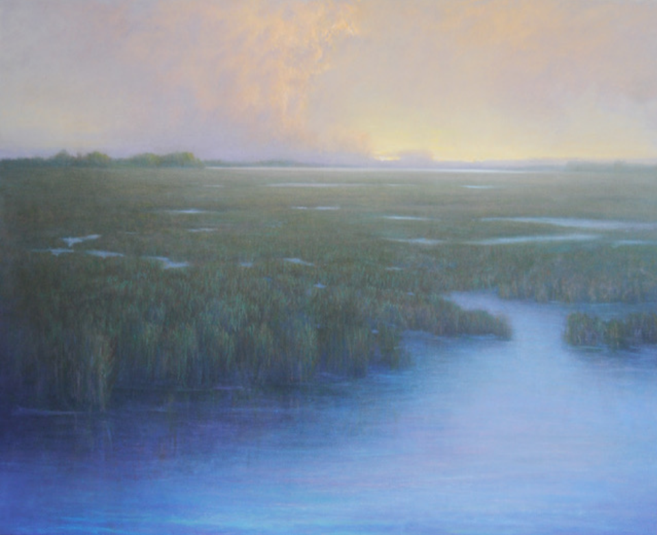 Ober-Rae Starr Livingstone, We Awaken Acrylic on Canvas, 36x44 in.