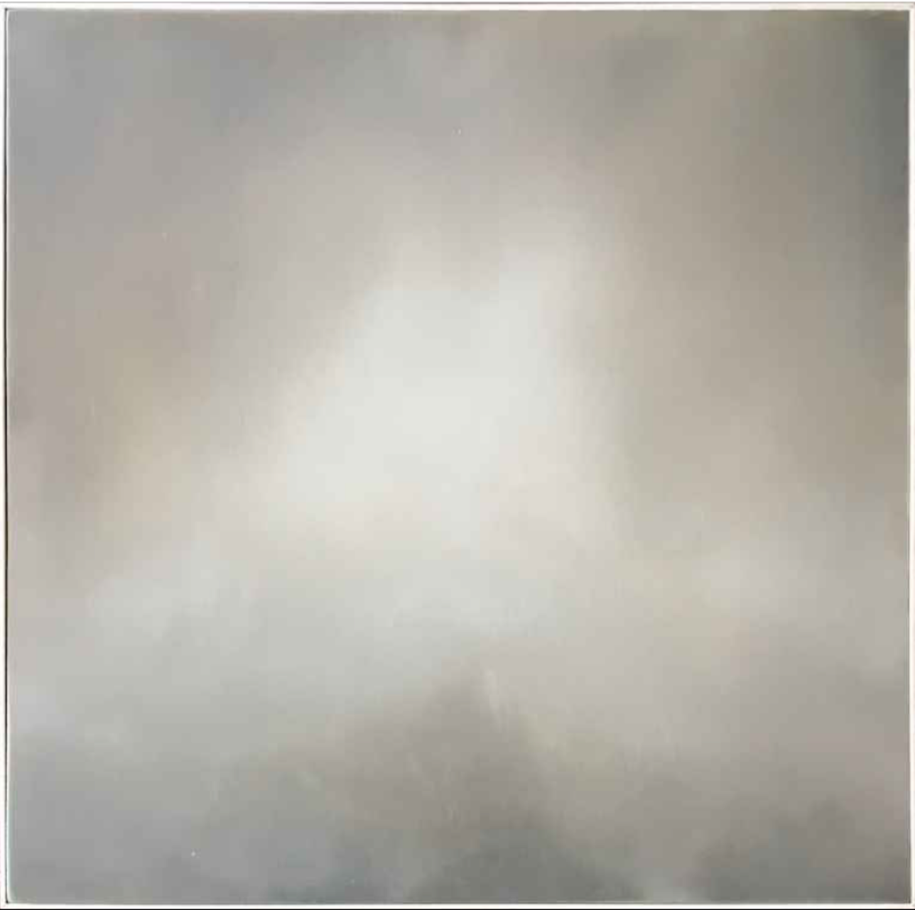 Matthew C. Metzger, Mountains in Fog III Oil on Wood Panel, 24x24 in.