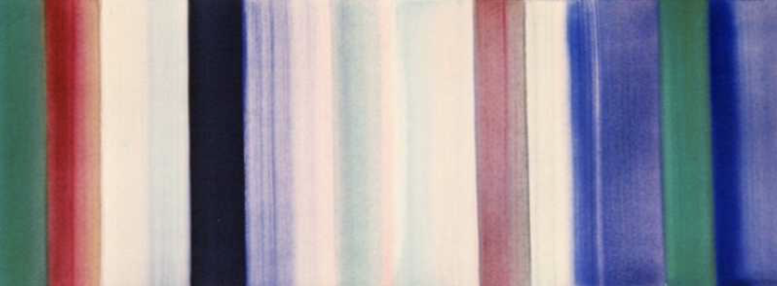 Ned Evans, 3908v Gouache, 6x16 in.