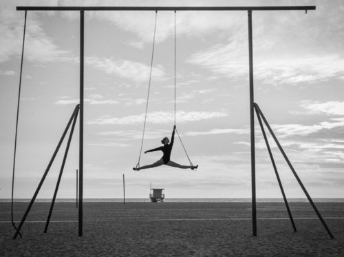 Tyler Shields, Balance Digital Chromogenic Print, 22.5x30 in.