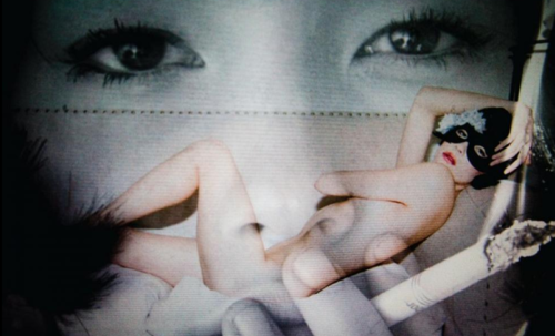 Tyler Shields, Mask Digital Chromogenic Print, 40x60 in.