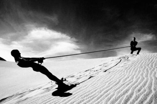 Tyler Shields, Struggle Digital Chromogenic Print, 45x60 in.