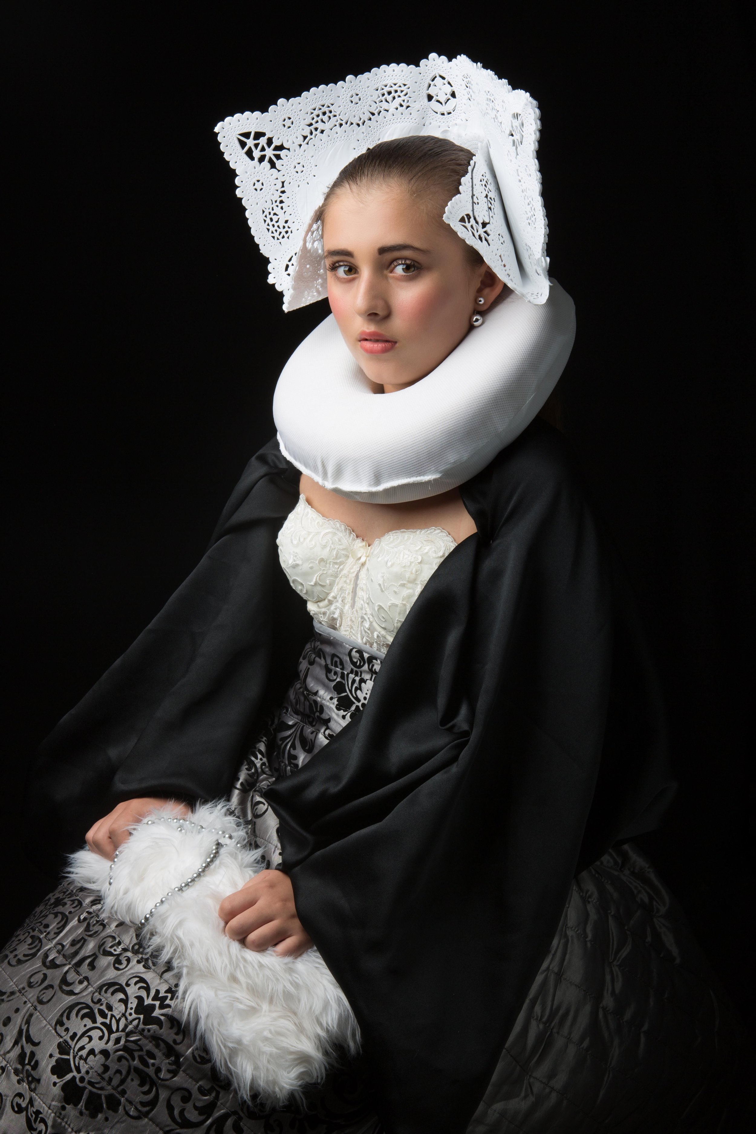 The Sleeping White Rabbit