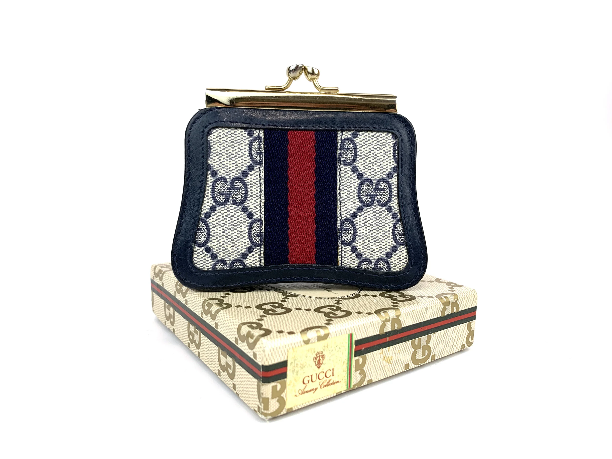 Vintage 1980s Gucci Accessory Collection Coin Purse