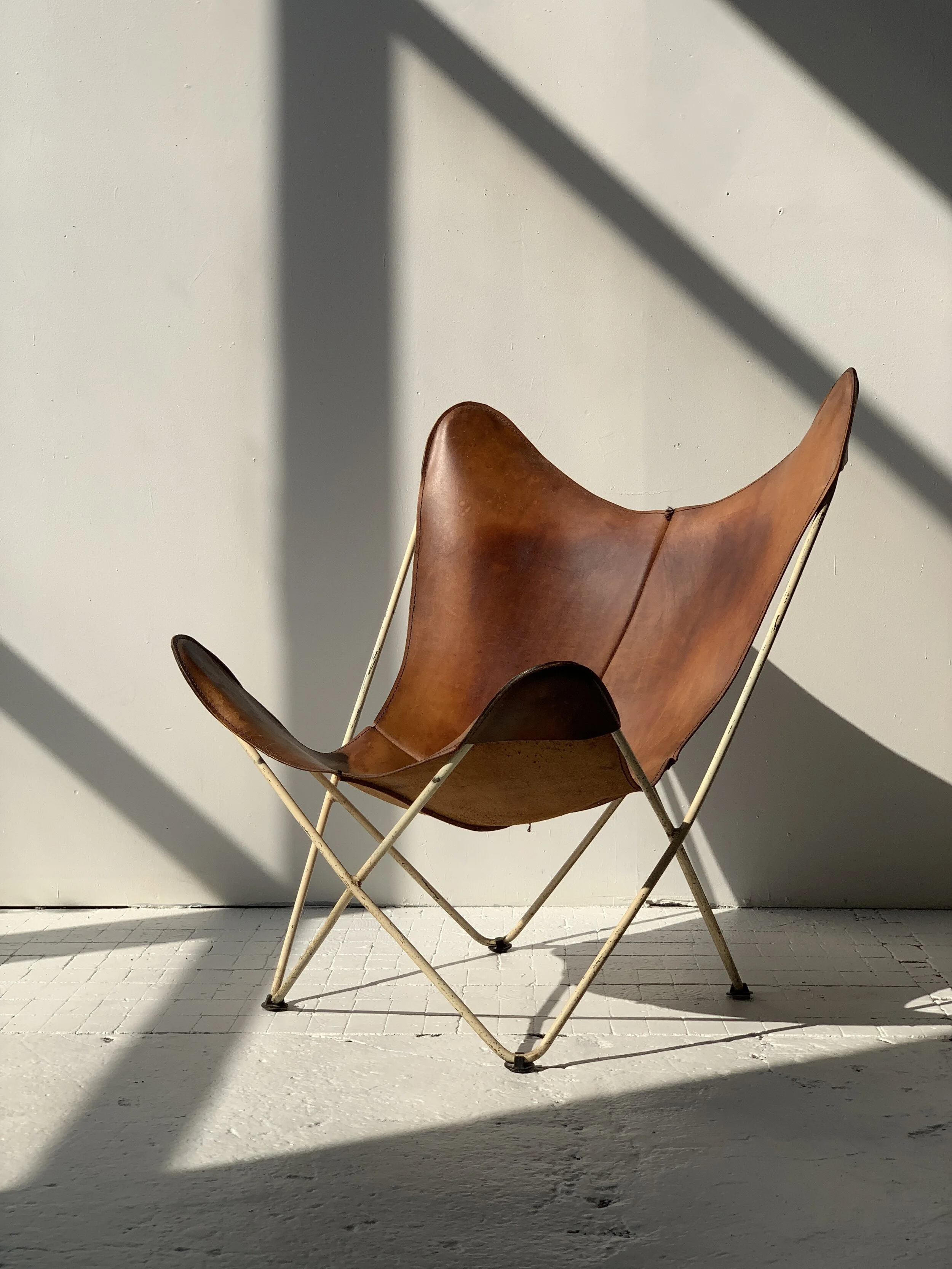 Vintage Mid Century Hardoy / BKF / Butterfly Chair  produced by Knoll