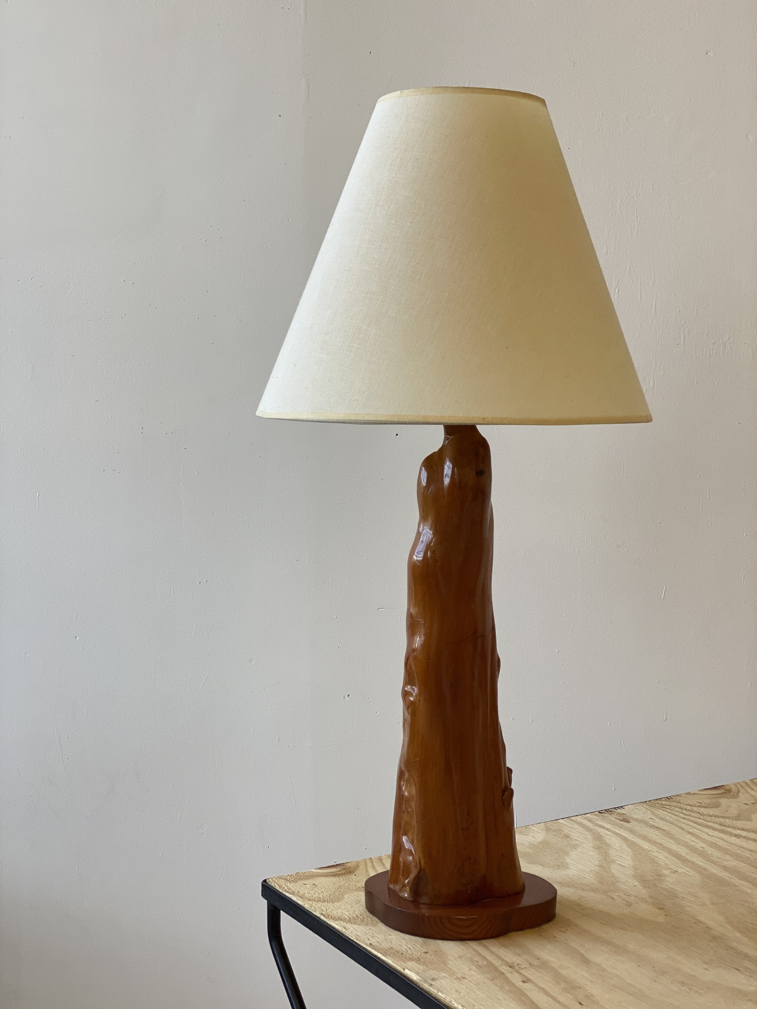 Vintage Cypress Knee Table Lamp, Circa 1950s — port•man•teau new york