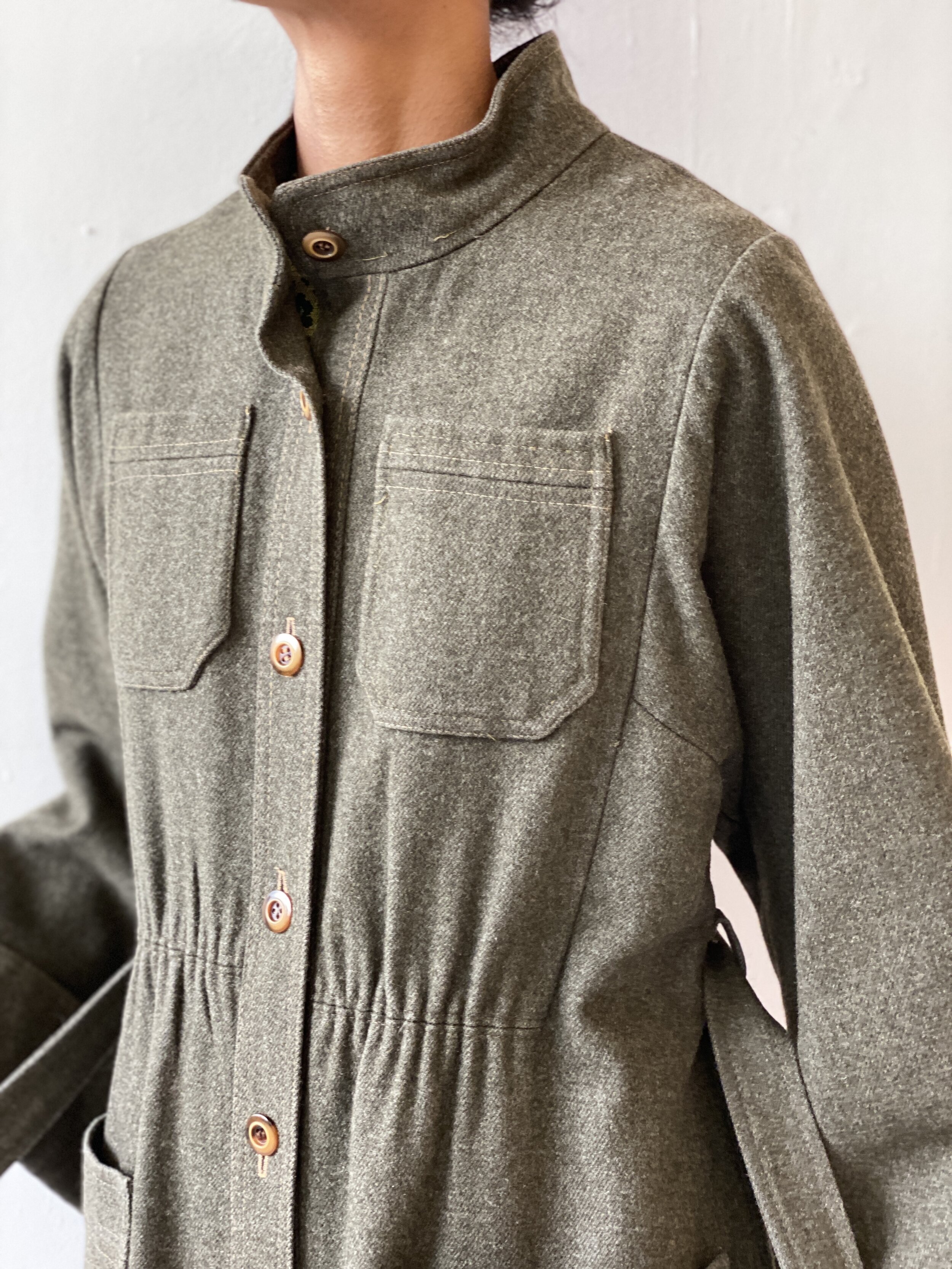 Vintage Wool Coat by Luba, Circa 1970s/80s — portmanteau new york