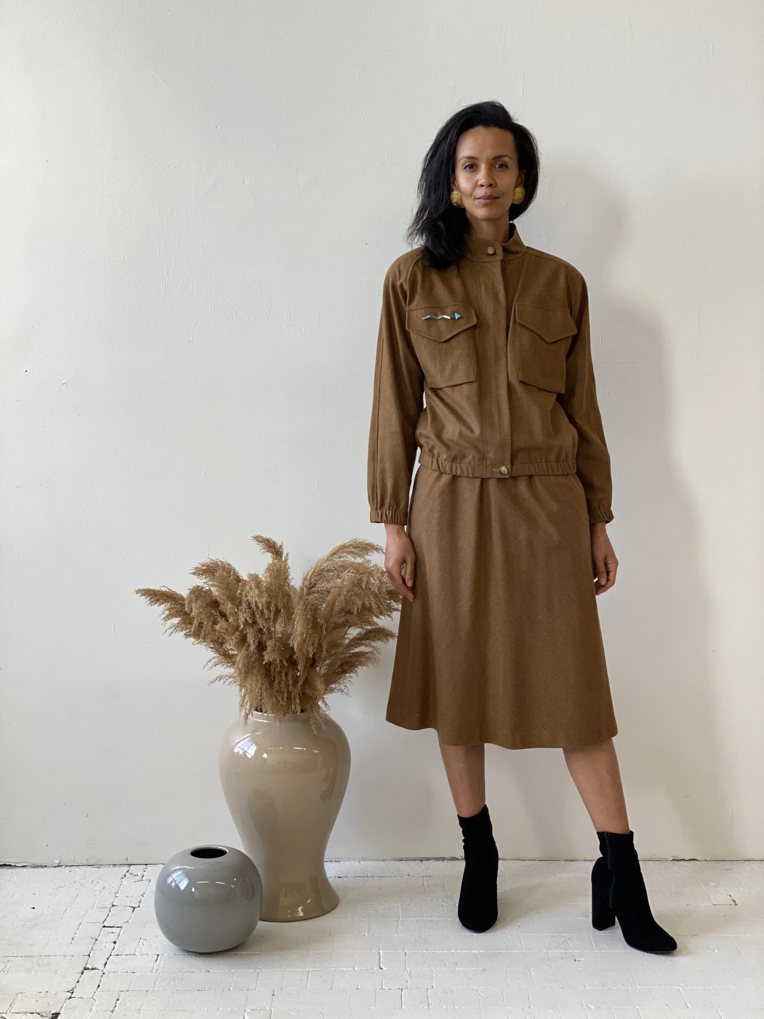 Jupe Plissée Liz Claiborne – Femme Taille 16 – Longueur Genou – Multicolore – Neuve Avec étiquettes