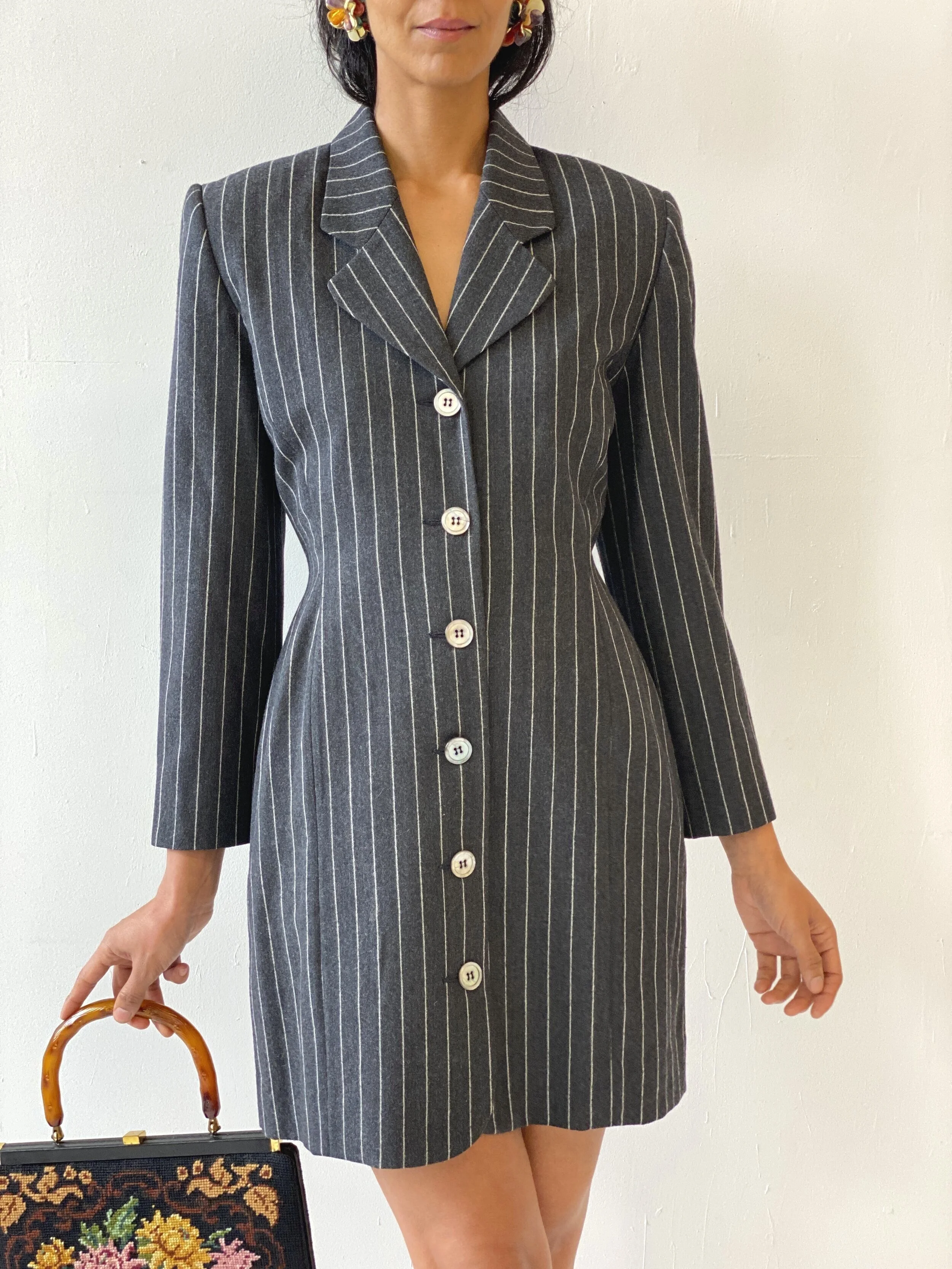 90s blazer dress Amberly Blazer Dress