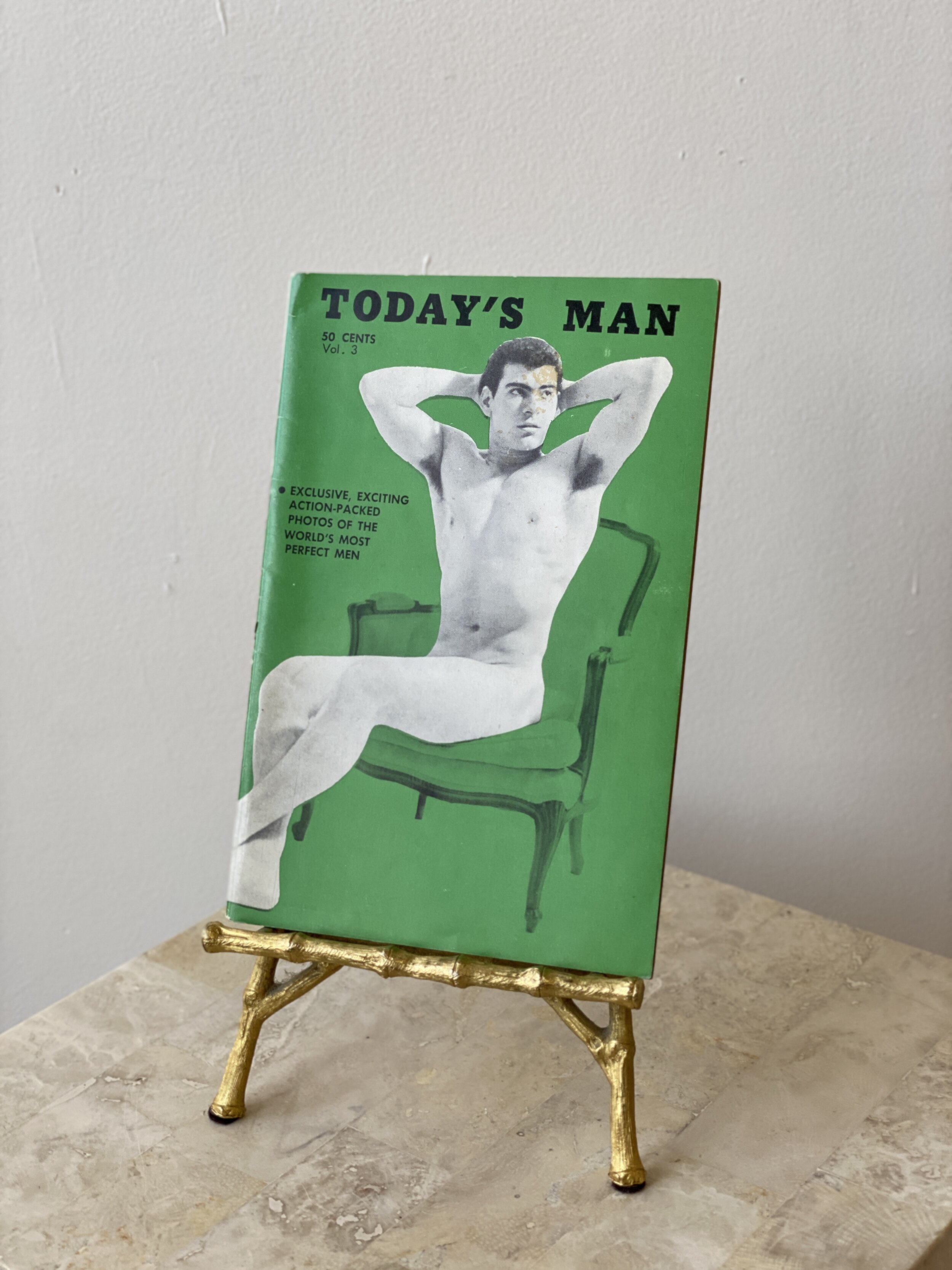 Vintage "Today's Man" Male Physique Beefcake Magazine, Circa 1950s