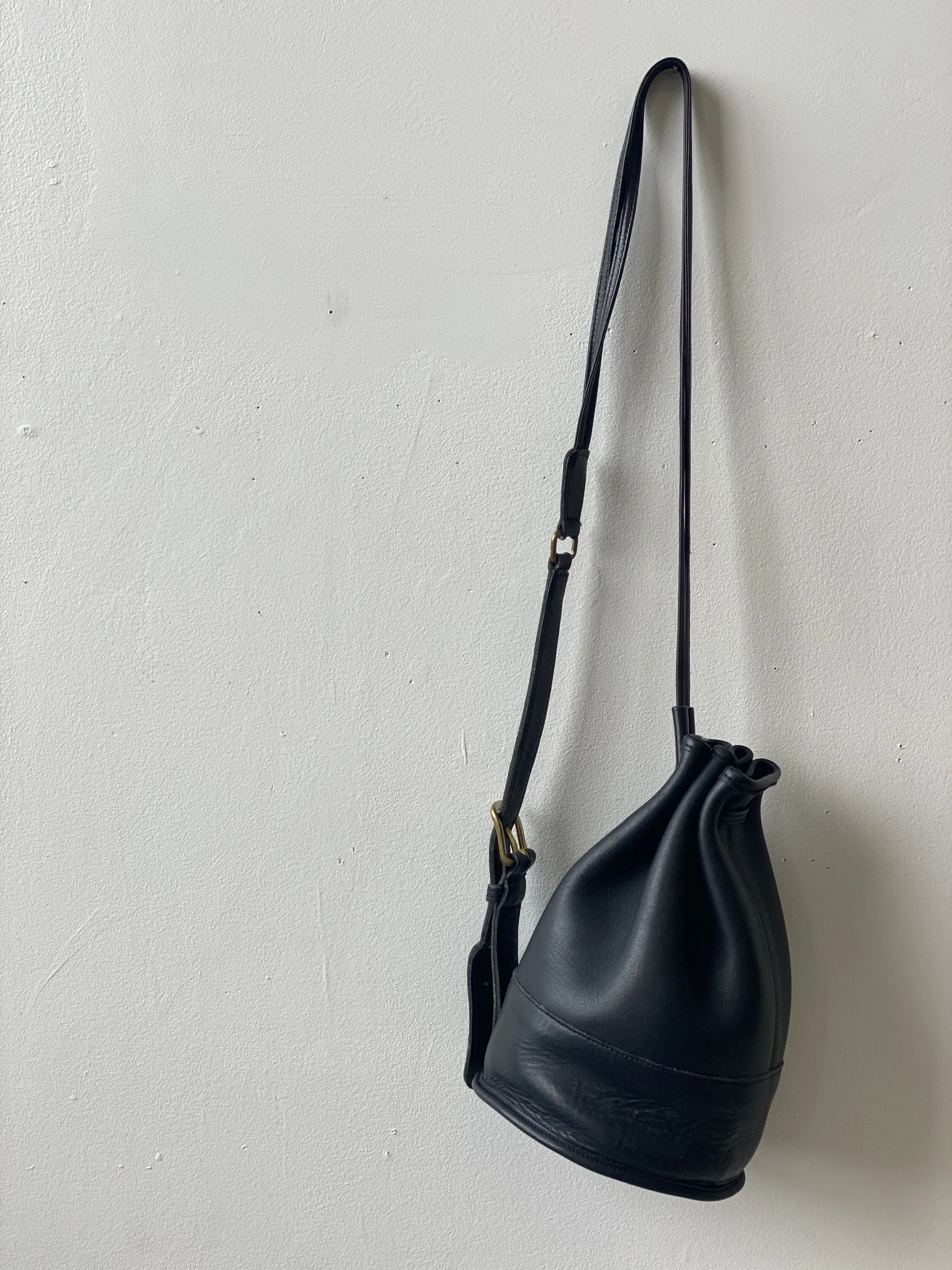 Vintage Coach Small Bixby Sling Bag — portmanteau new york