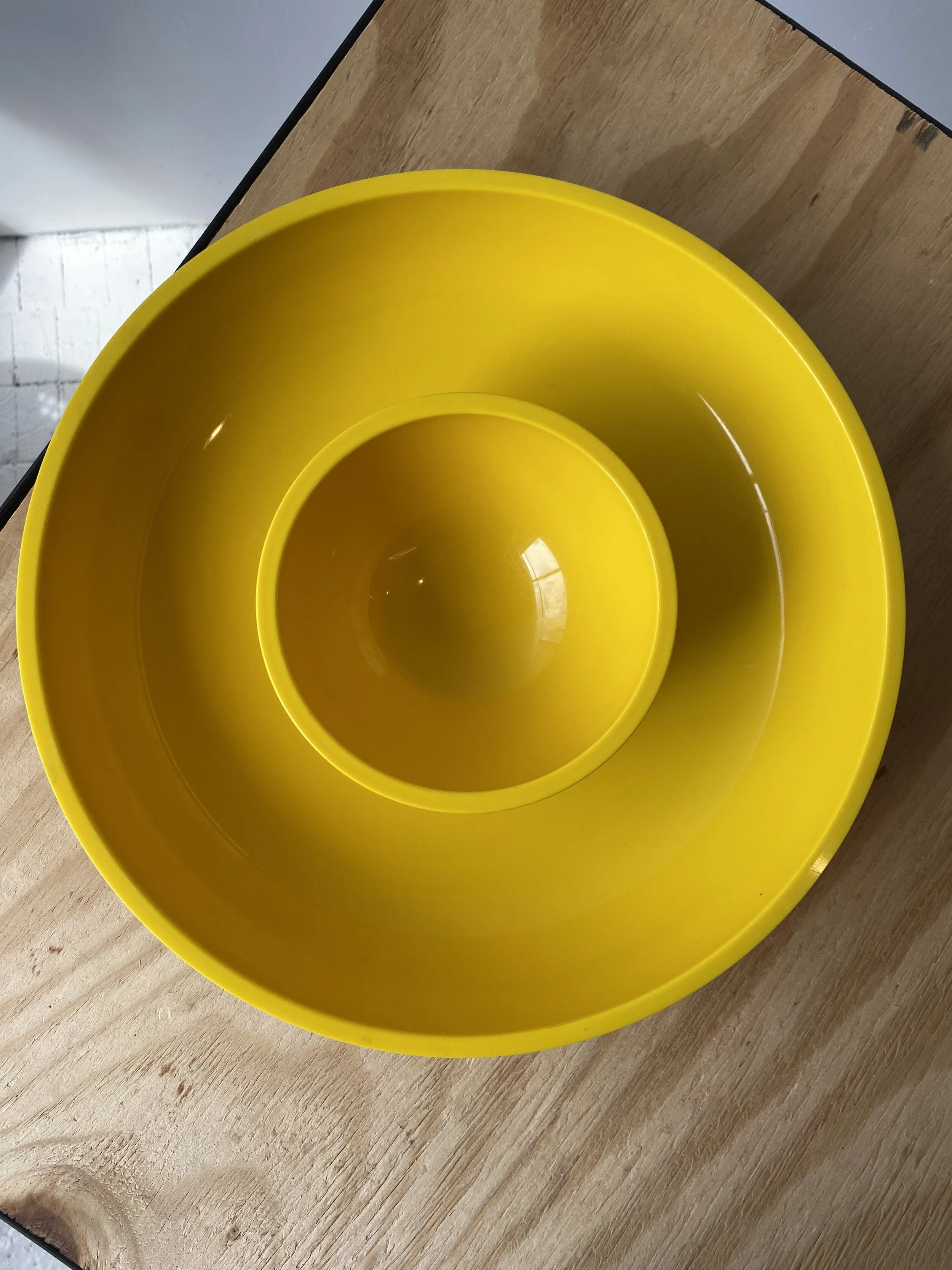 Vintage Dansk Designs Melamine Chip + Dip Serveware Set, Circa 1970s