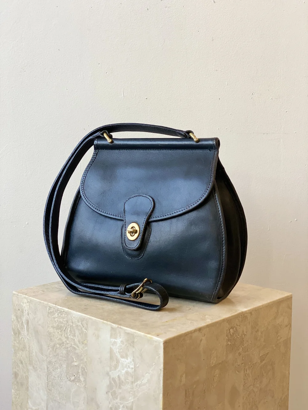 Vintage Coach Convertible Mini Crossbody Belt Bag — portmanteau 