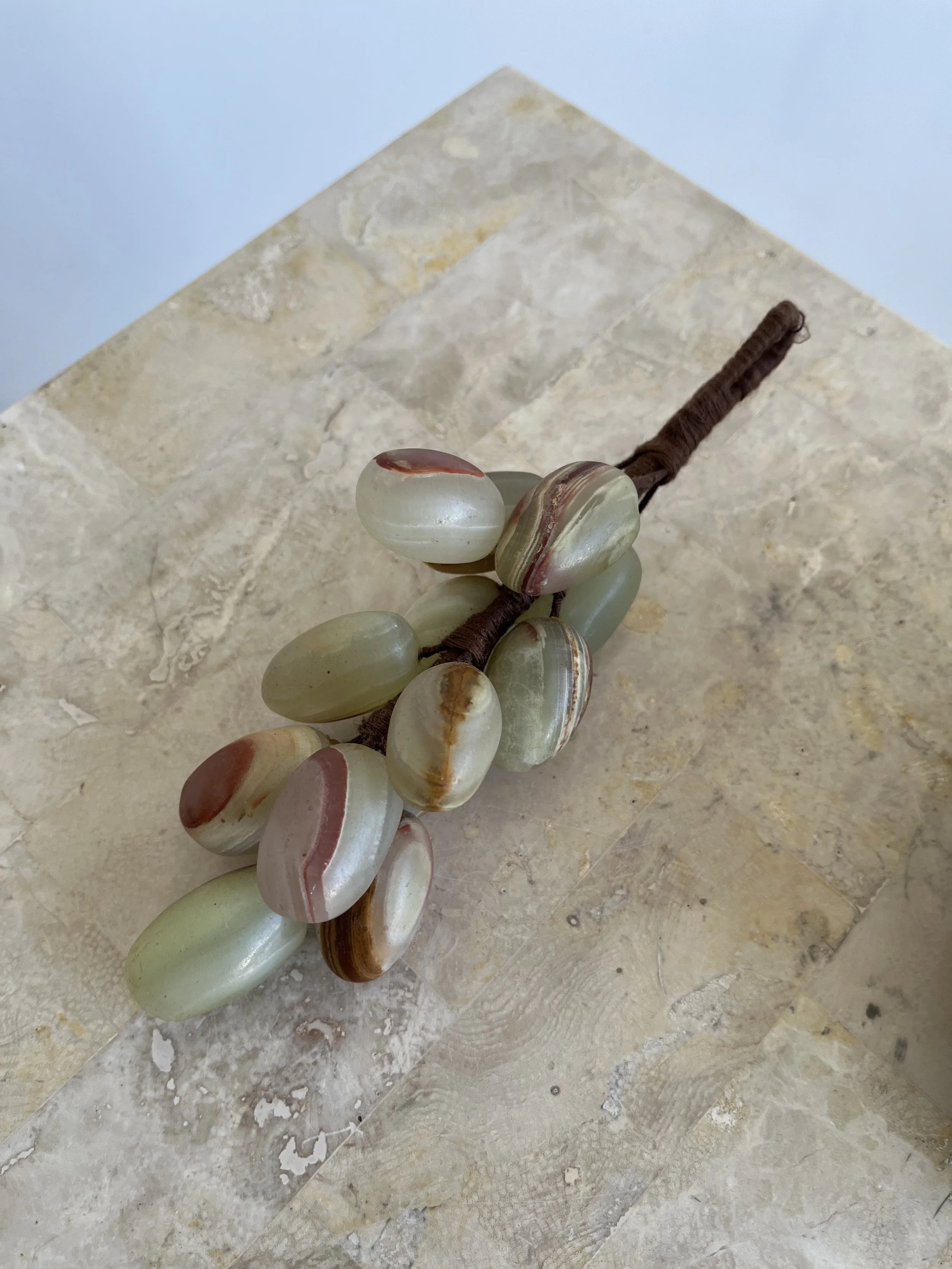Vintage Onyx Grape Bunches, Circa 1960s — portmanteau new york