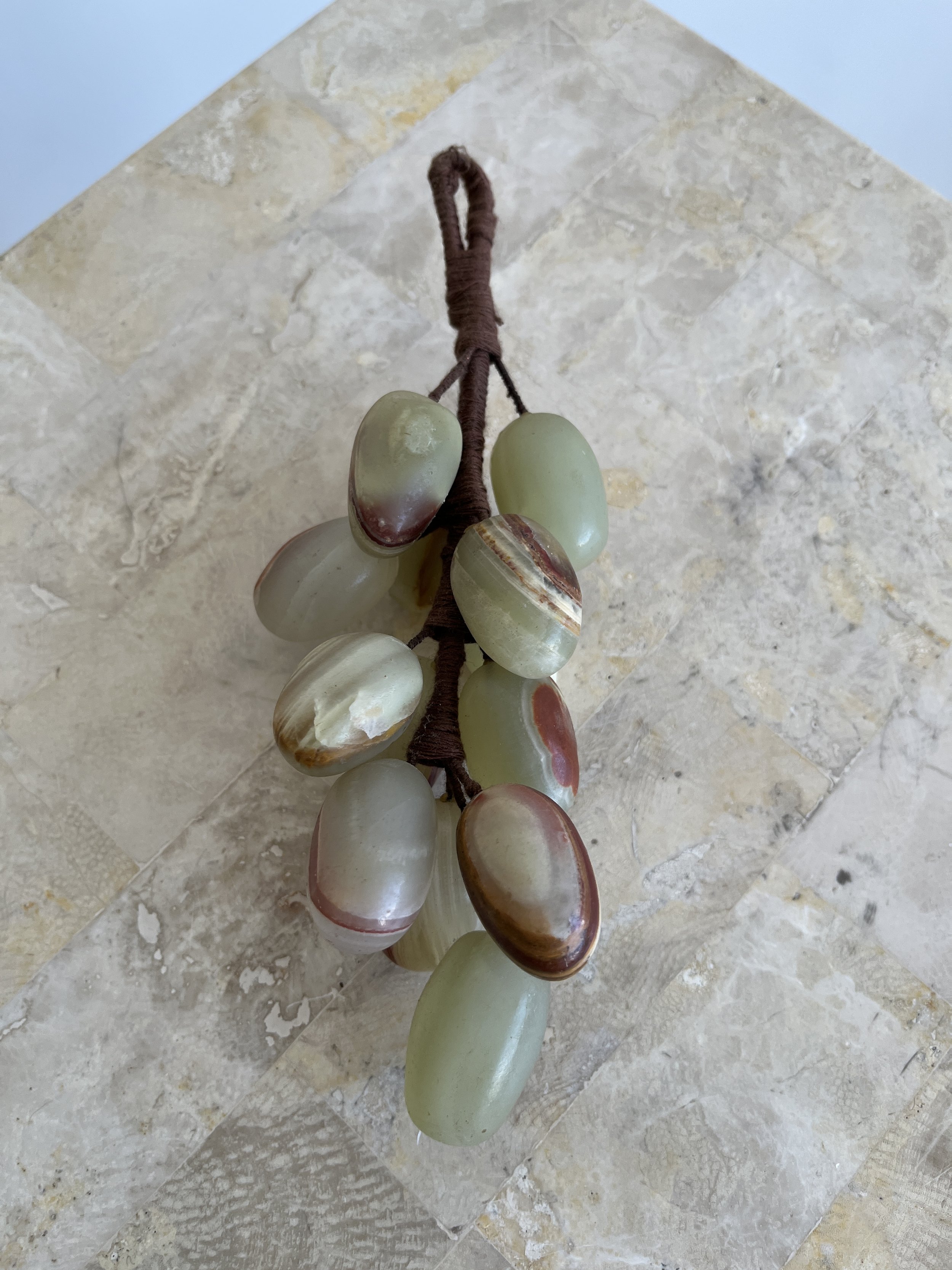 Vintage Onyx Grape Bunches, Circa 1960s — portmanteau new york