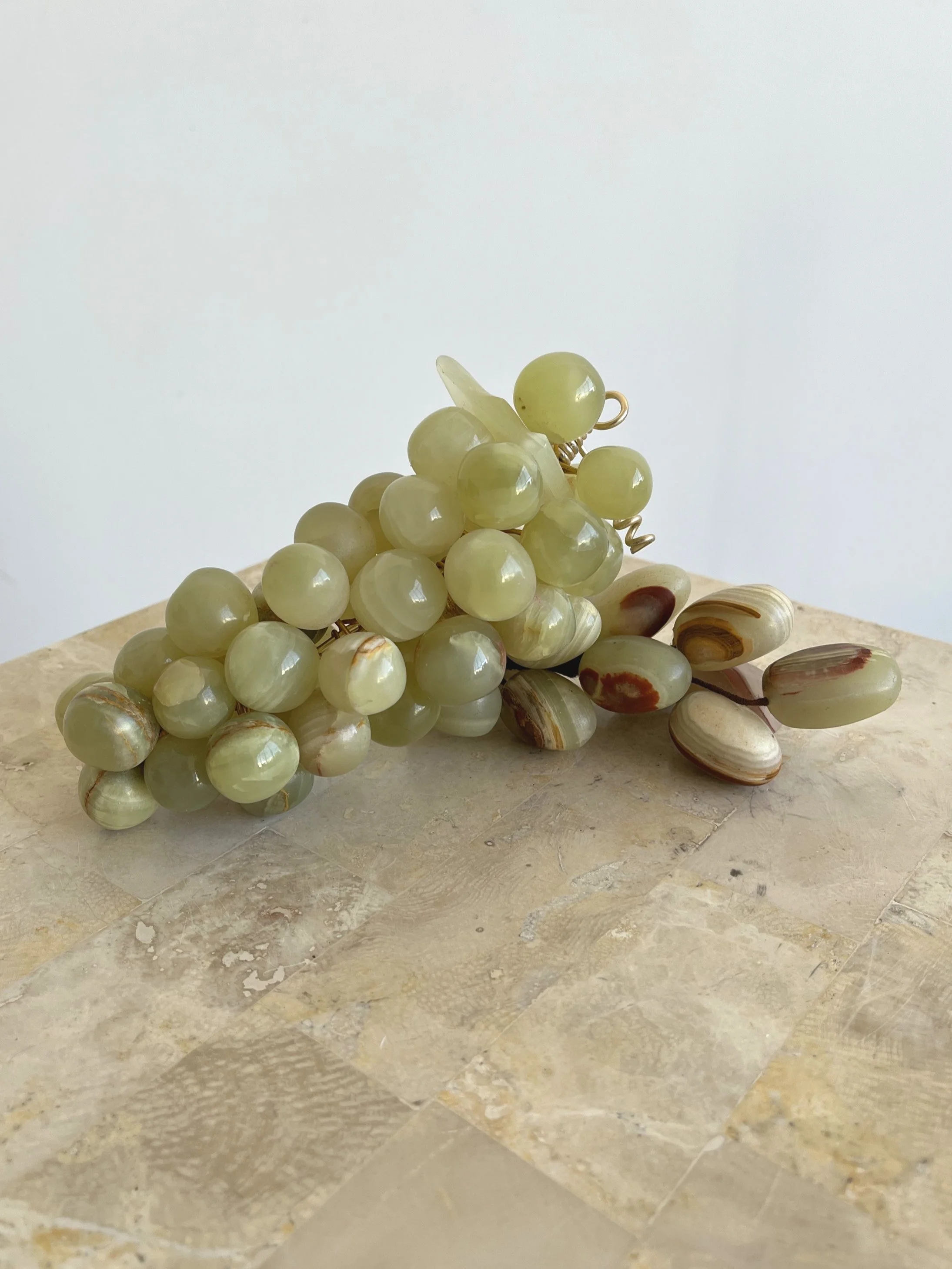 Vintage Onyx Grape Bunches, Circa 1960s — portmanteau new york