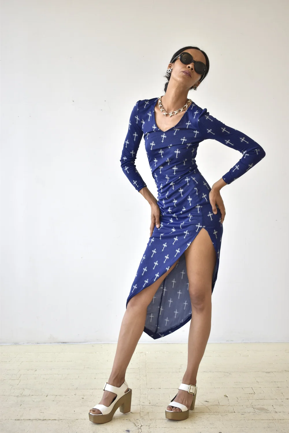 catherine malandrino blue dress Catherine Malandrino