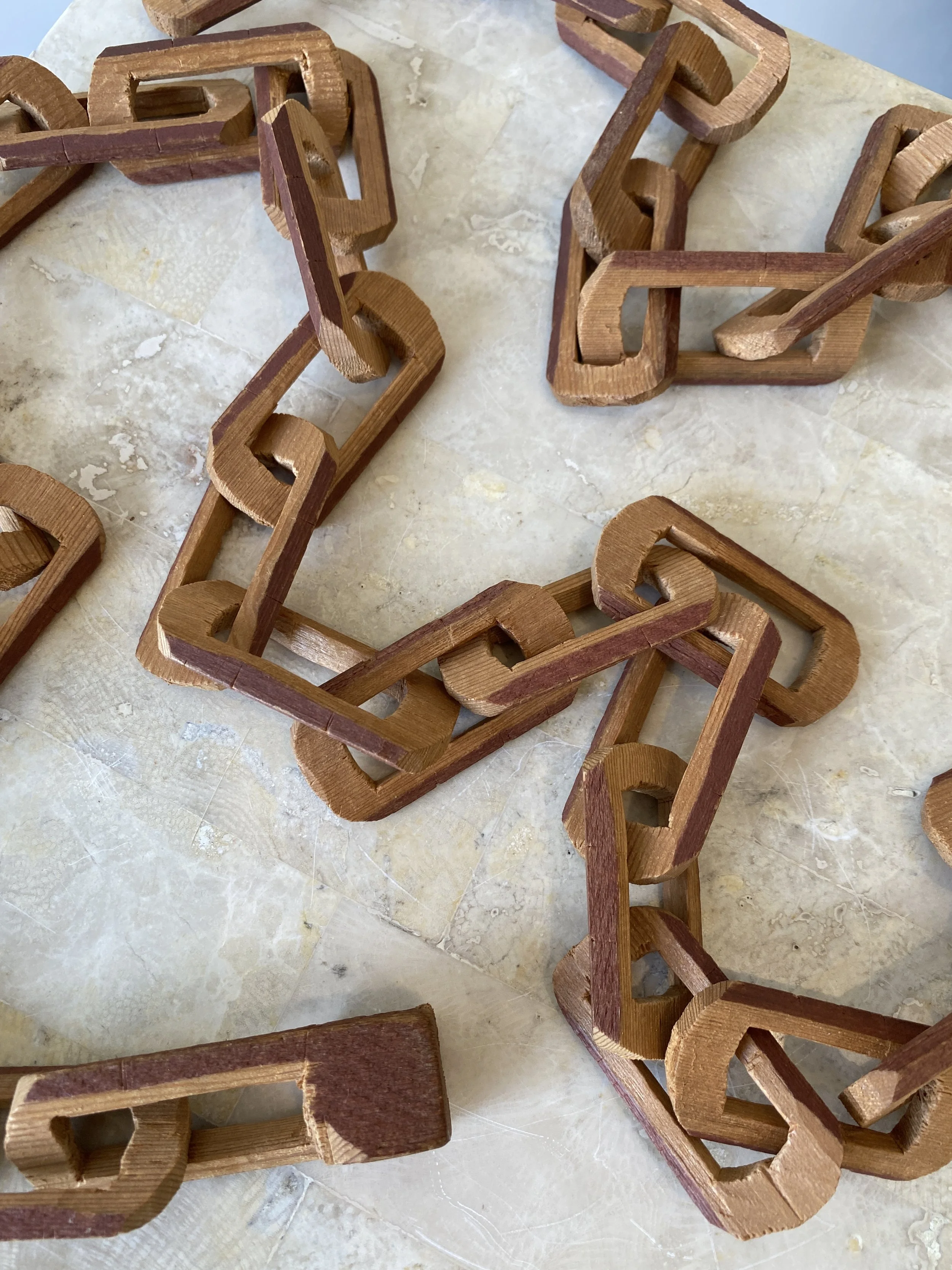 Wood chain 鎖 アート チークWOOD チェーン パヤカ オンラインショップ