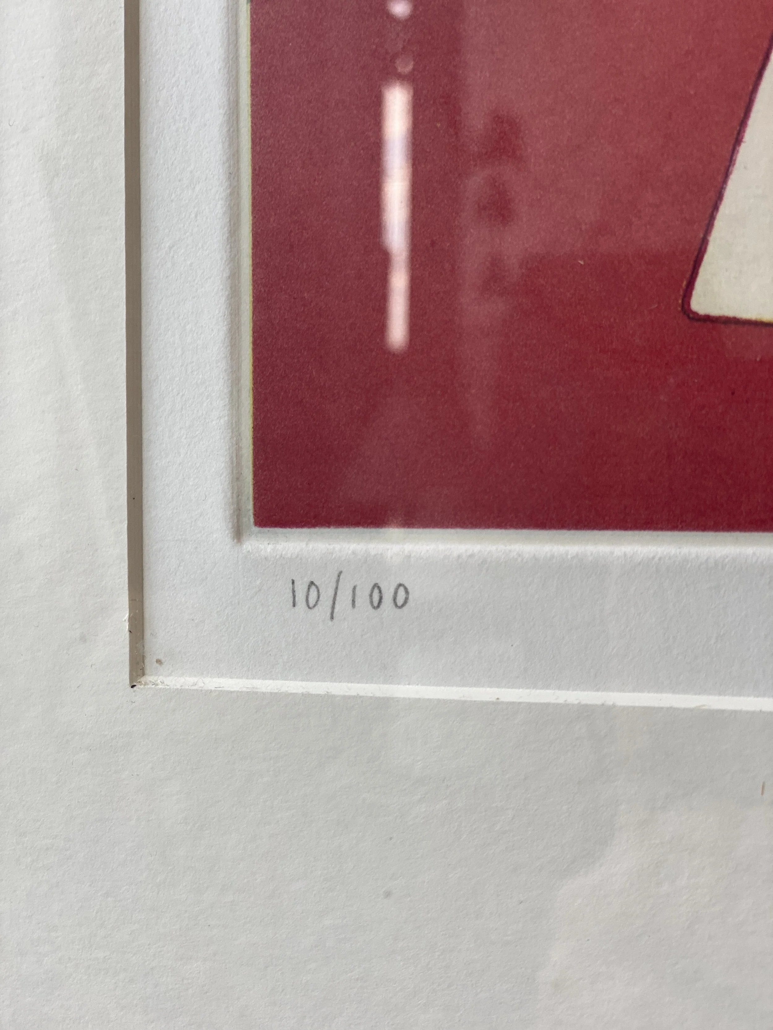 Vintage Signed Aquatint by Andrew Stevovich Titled 