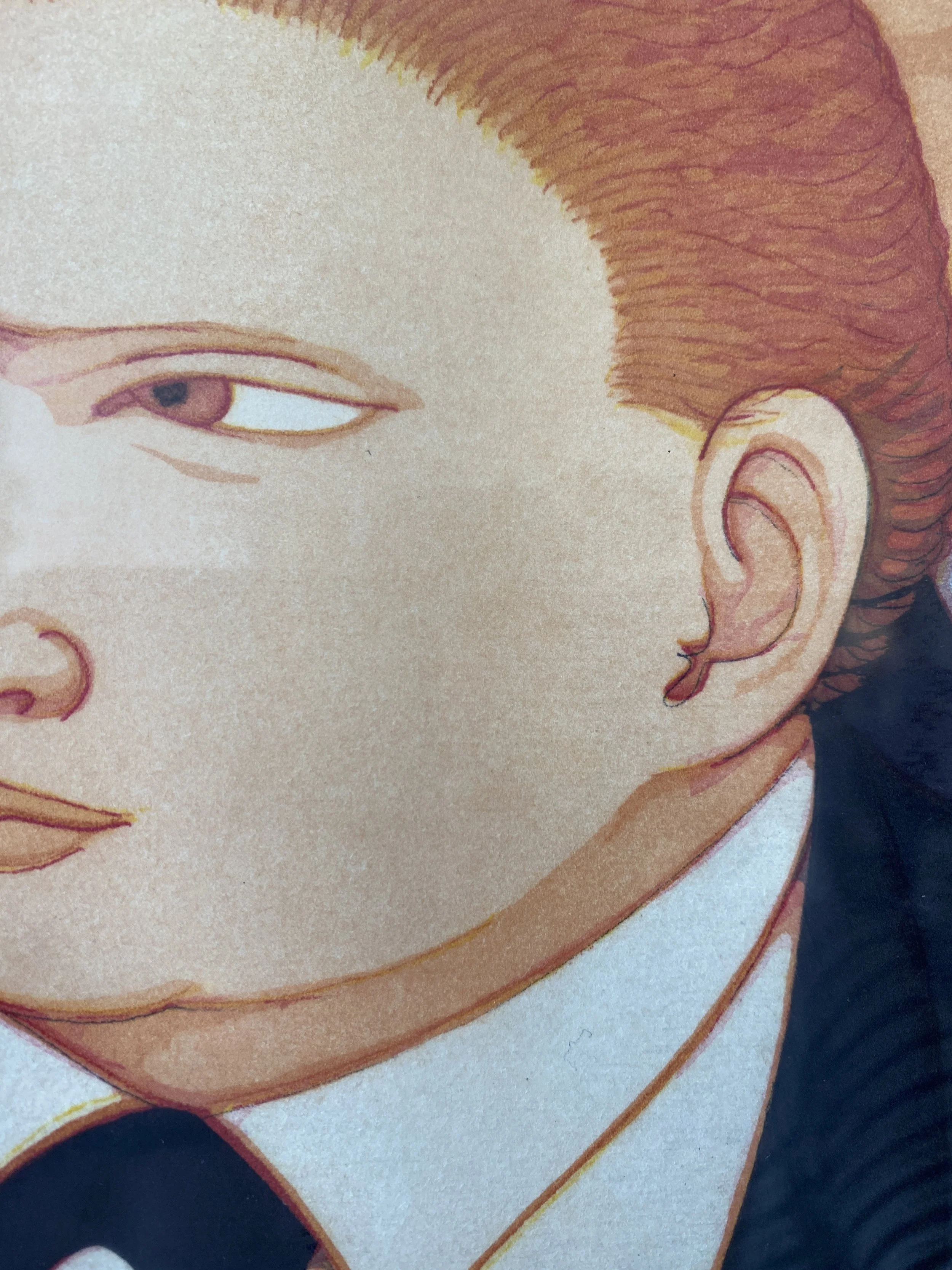 Vintage Signed Aquatint by Andrew Stevovich Titled 