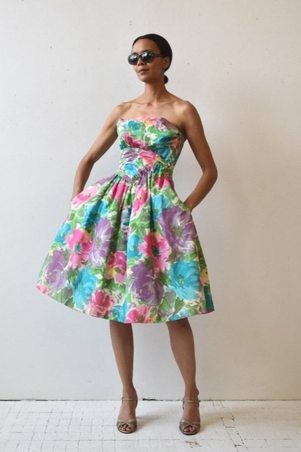 Vintage Oscar de la Renta Fuschia Wool Dress, Circa 1980s portmanteau new york Vintage Oscar de la Renta Fuschia Wool Dress, Circa 1980s portmanteau new york
