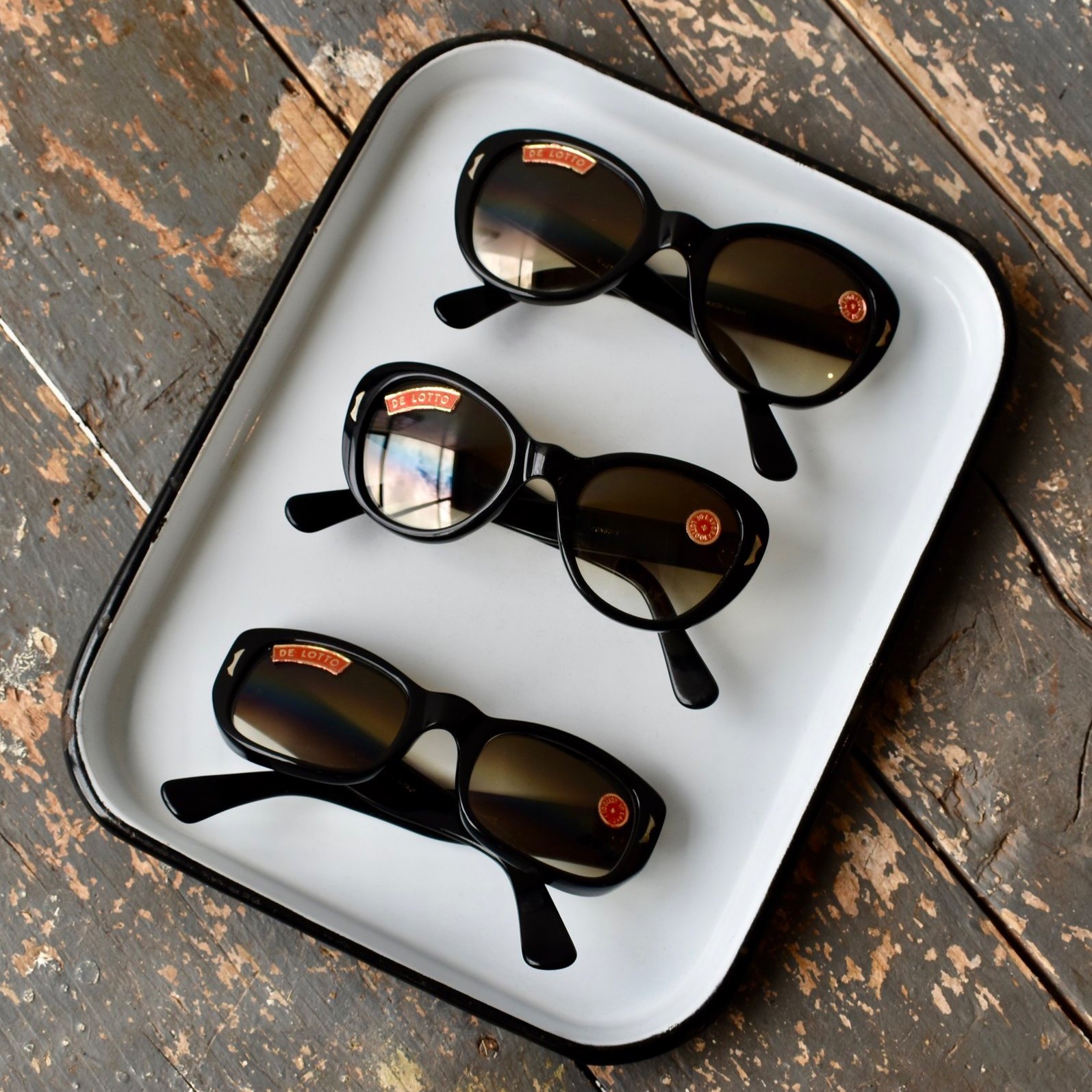 Vintage Deadstock NWT Italian Sunglasses by De Lotto, Circa 1960s 
