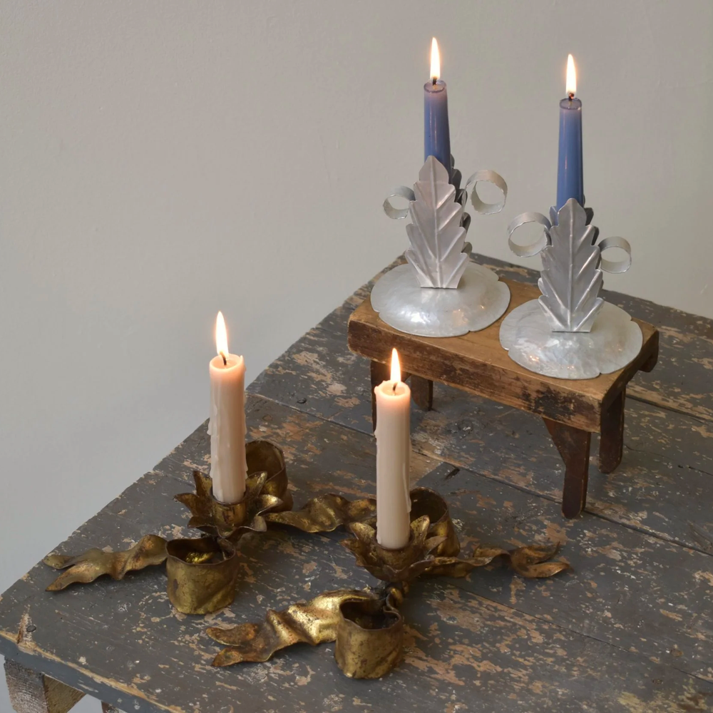 Vintage Candle Holder Trio by Fritz Nagel and Caesar Stoffi for