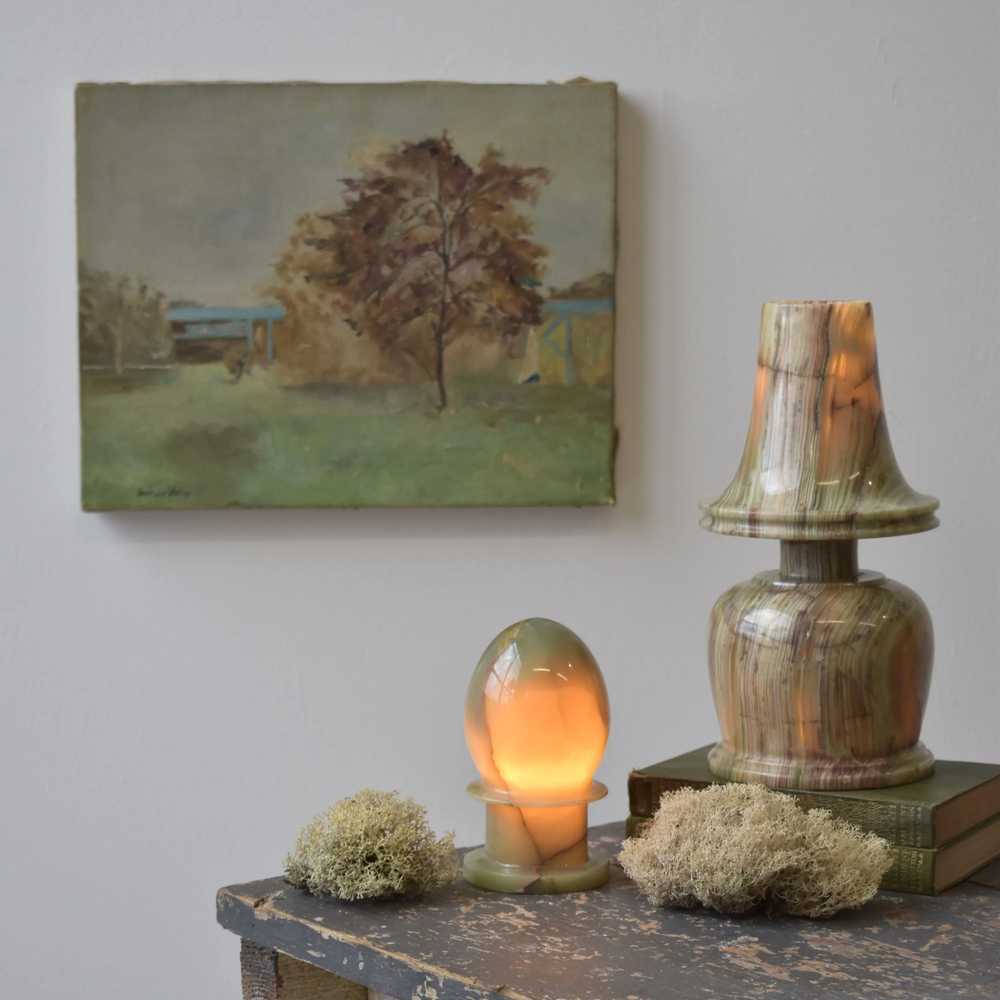 Vintage Gabriella Crespi Style Wrapped Pencil Reed 