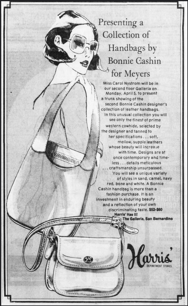 Bonnie Cashin Meyers Envelope Ad 2.png