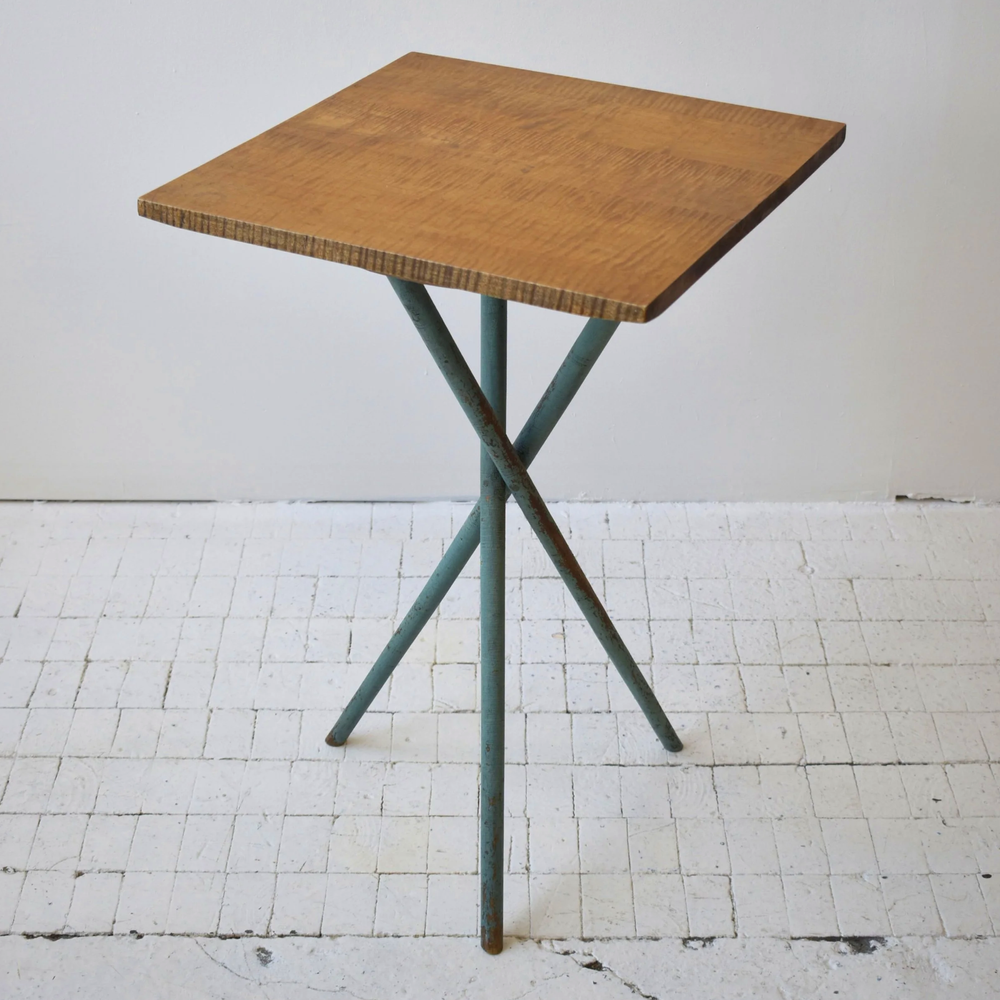 Vintage Birch Modular Coffee / Side Table Attributed to Fritz