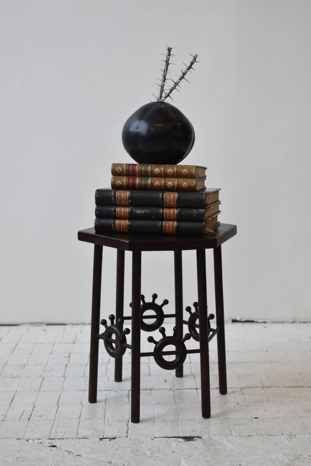 Vintage Birch Modular Coffee / Side Table Attributed to Fritz