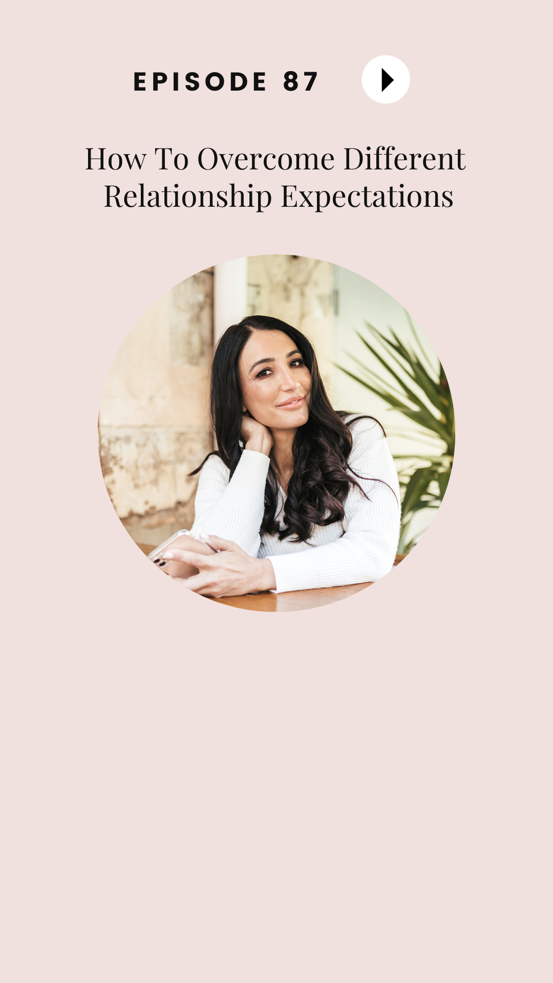 Episode #87: How To Overcome Different  Relationship Expectations