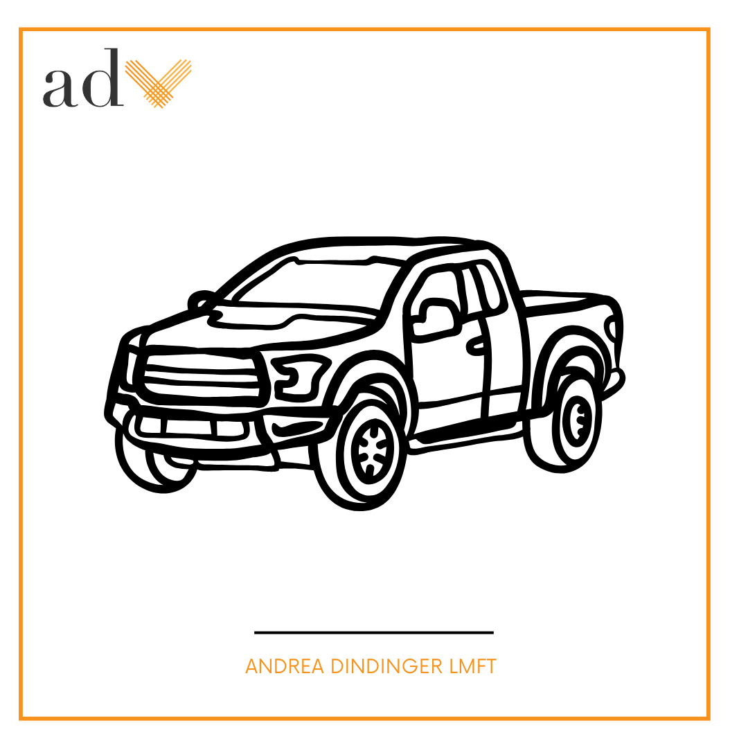 how a giant red truck reminded me of my power