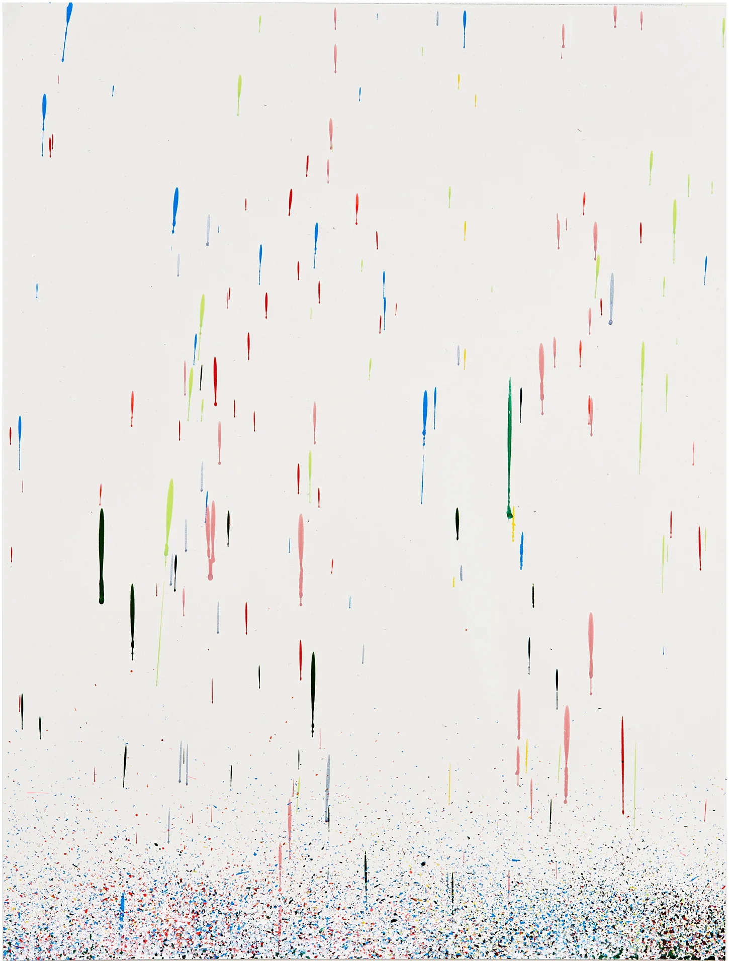 #1 (from “How We Are Likely To Feel When Our Needs Are Being Met”), 2019, 19”x25”, acrylic on French Paper