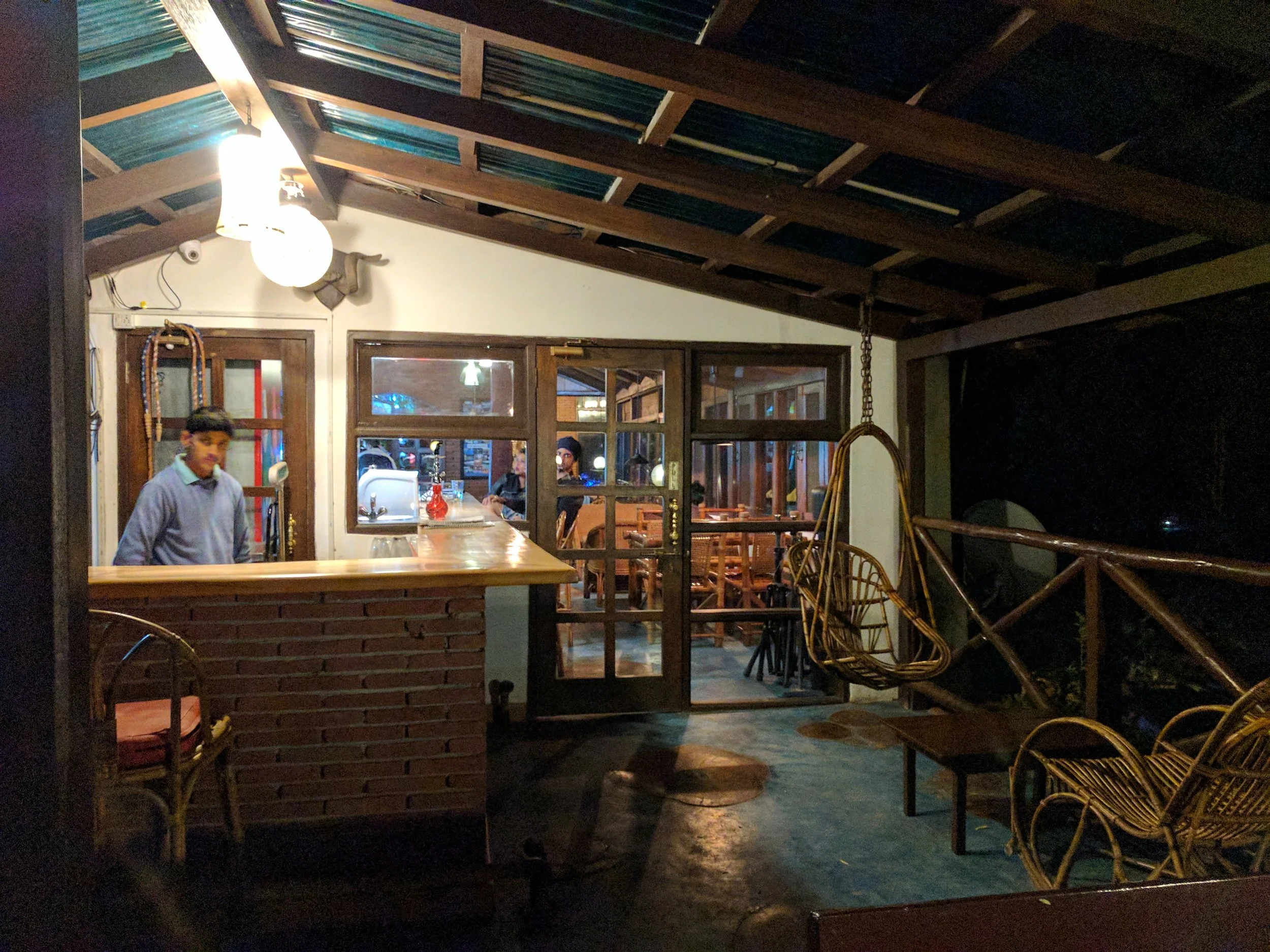 Here's what it looks like at Night. The swing spot has to be my favourite. :D