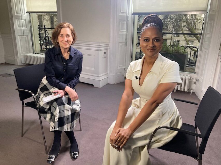 I spoke to the wonderful @ava about the film Origin, which she wrote and directed. It opened today in the UK and it&rsquo;s terrific. The interview will be on @newsnightbbc tonight!