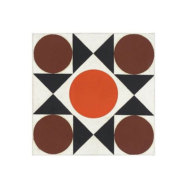 TODAY: &quot;Positive and negative space&quot;
3. Painting by Austrian artist Heimo Zobernig (b. 1958).
.
via @wemaketables
.
Follow @iiiinspired for more art and design inspo.
.
.
.
#iiiinspiredart #heimozobernig #buyart #curator #abstractpainting #