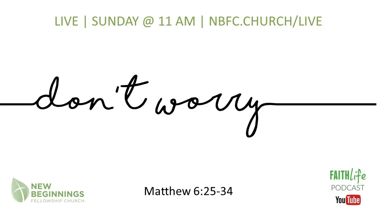 Don't Worry - Sermon on the Mount (10) episode artwork