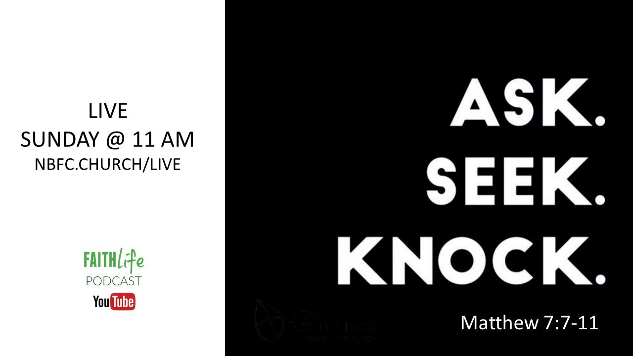 Ask. Seek. Knock - Sermon on the Mount (12) episode artwork