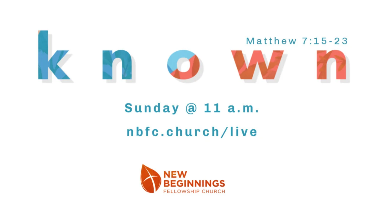 Known - Sermon on the Mount Series (15) episode artwork