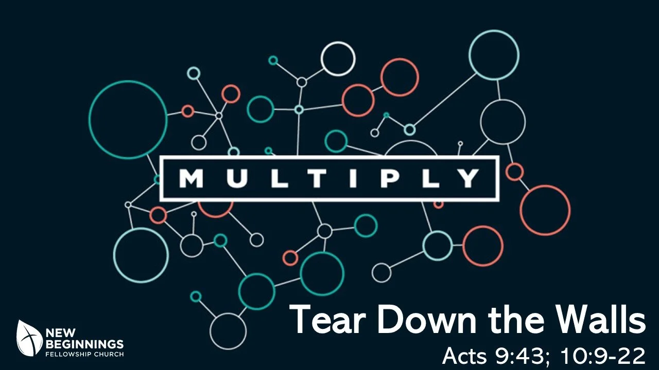 Tear Down the Walls - Multiply Series (5) - Acts 9:43; 10:9-23 episode artwork