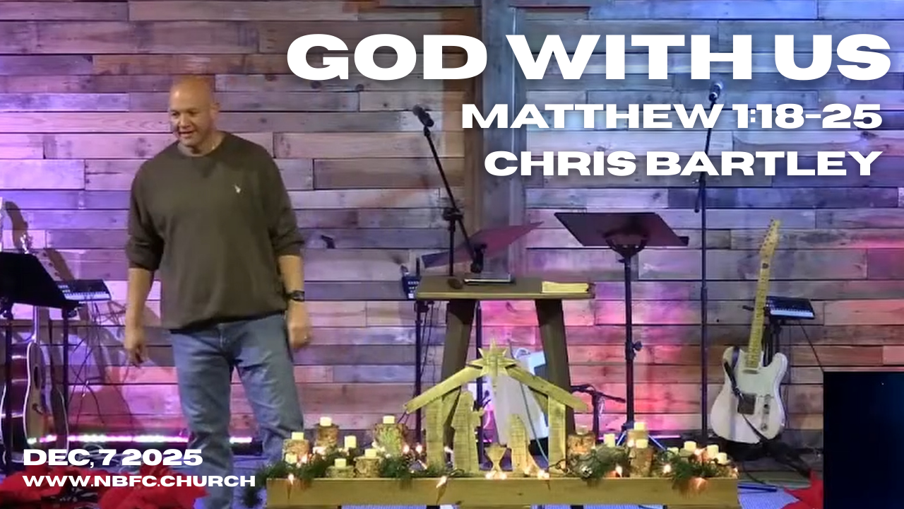 God With Us - Matthew 1:18-25 - Chris Bartley - The King has Come  (2 of 4) episode artwork