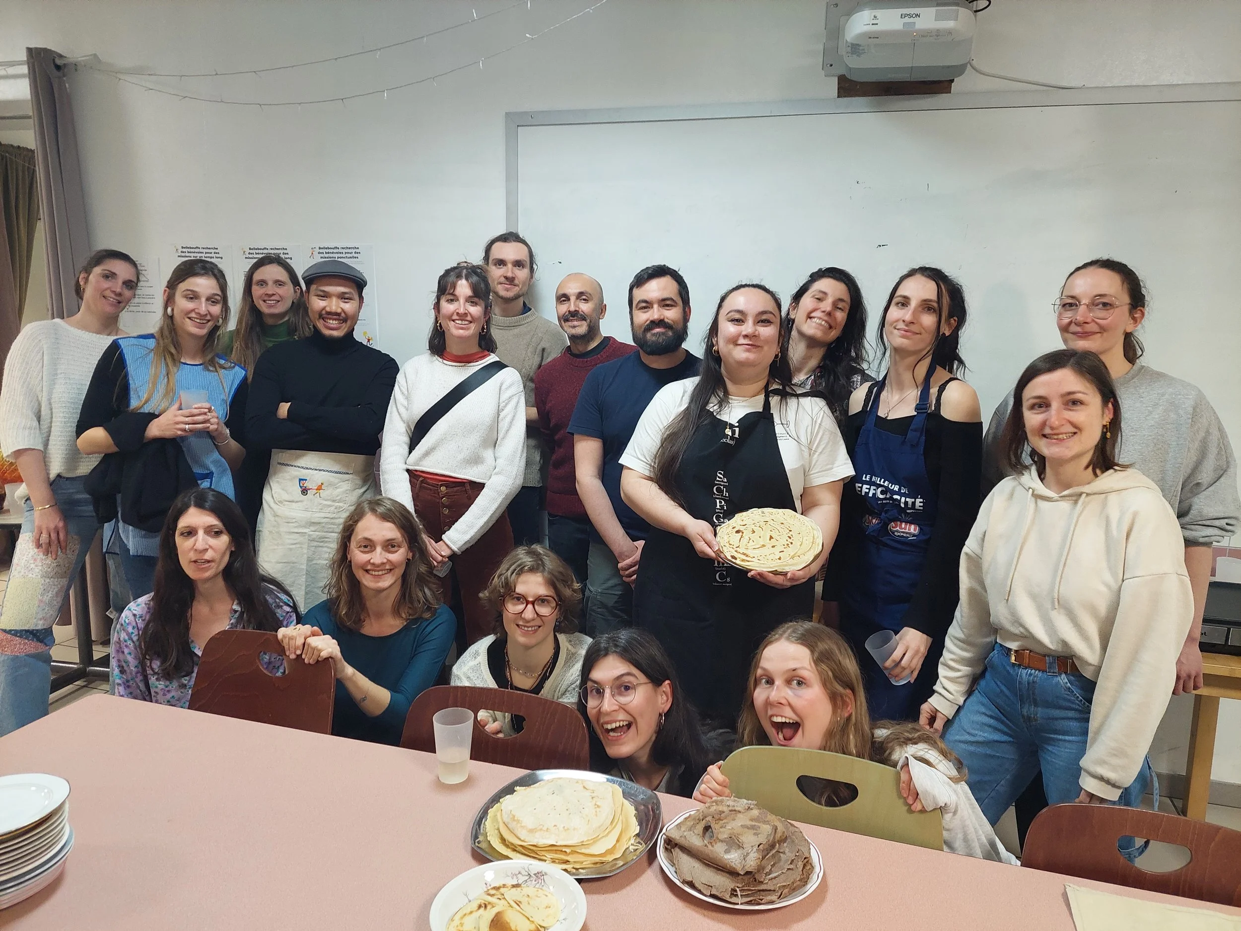 Participe à notre repas partagé pour se retrouver, découvrir les prochaines actions et se régaler ! 